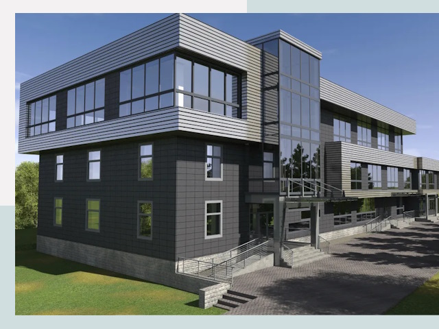 Административные здания в Учалах