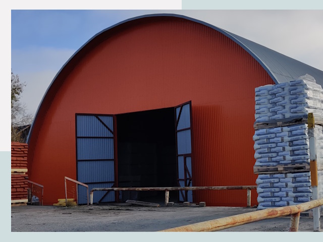 Полукруглые ангары по цене от 610 руб. в Учалы