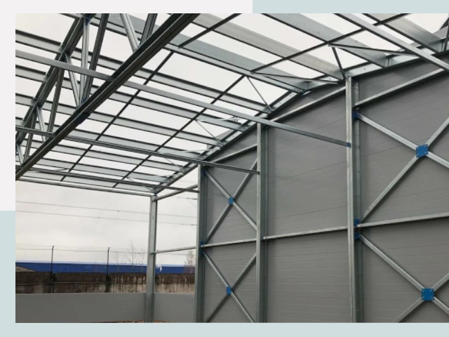 Каркасные ангары от СтальСтрой-Члы по цене от 610 руб.