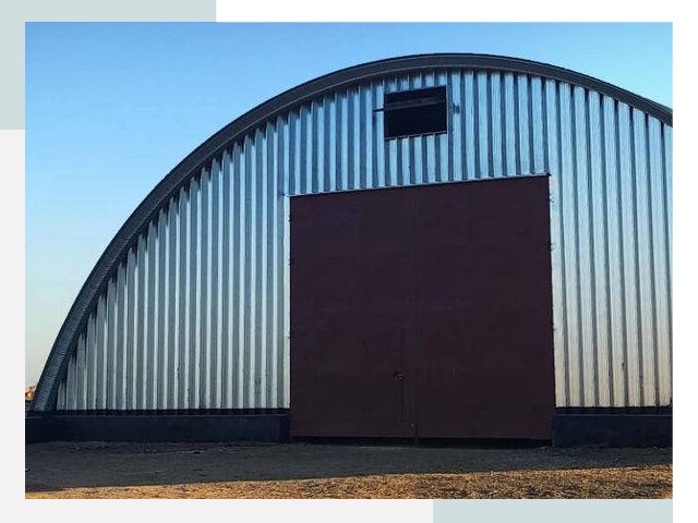 Бескаркасные ангары в Учалах
