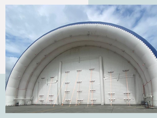 Пневмокаркасные ангары от СтальСтрой-Члы по цене от 610 руб.