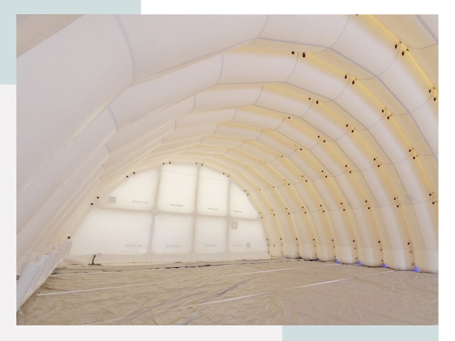 Пневмокаркасные ангары в Учалах