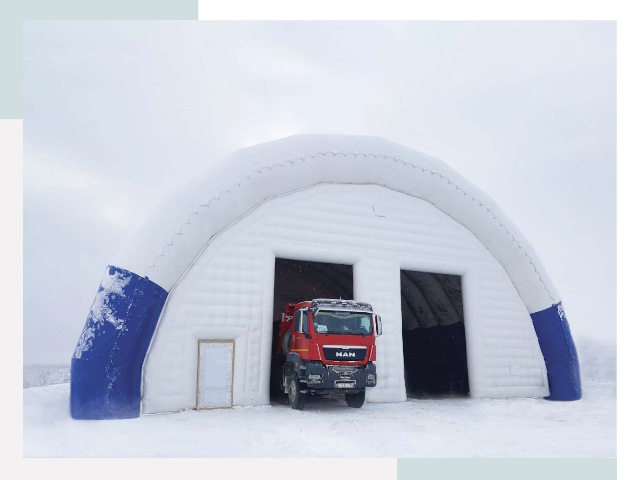 Мобильные ангары в Учалах