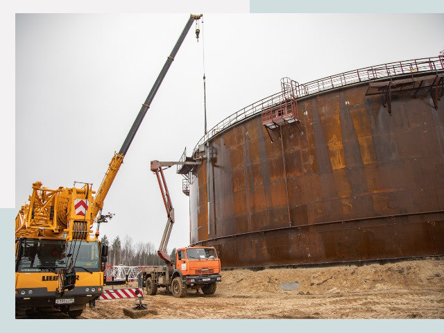 Монтаж резервуаров в Учалах от 610 руб. за м³