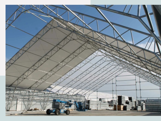 Каркасно-тентовые сооружения от СтальСтрой-Члы по цене 610 руб.