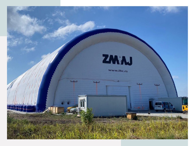 Брендирование ангаров в Учалах